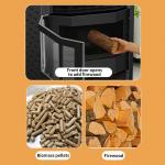 Smart Model Home Pellet Burning Stove Smokeless