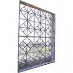 Decorative Wrought Iron Staircase Fence Deck Railing 1mm 2mm thickness Eco Friendly for sale