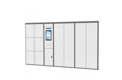 China Electronic Smart Laundry Locker System For Dry Cleaning Service QR Code Scanner supplier