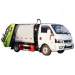 3CBM Dongfeng Compactor Garbage Truck Mini 4x2 Rubbish Collection Truck for sale
