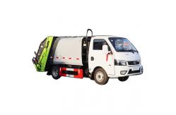 China 3CBM Dongfeng Compactor Garbage Truck Mini 4x2 Rubbish Collection Truck supplier