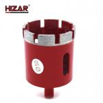Granite 370mm Drill Bit Diamond  Customizable 3 Core Drill Bit 5/8-11 Thread for sale