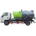 JMC 3.7CBM Small Mini Fecal Suction Truck Vacuum Septic Tank Pump Truck for sale