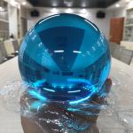 Decorative Transparent Resin Ball  , Clear Crystal Ball 100mm
