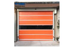 China Galvanized Fabric High Speed Roller Shutter Door 6X6m Fast Action 60Hz supplier