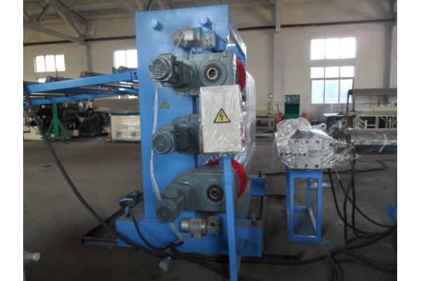 Architectural PVC Plastic Sheet Production Line Double Screw Extrusion Machine