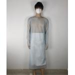 Safe and Affordable Disposable Plastic CPE Gowns With Thumb Loops for sale
