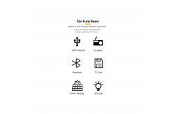 China Solar Power System Bluetooth Under Sunlight Outdoor Activities Residential System Home Lighting supplier
