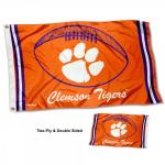 Clemson Tigers Throwback Double Sided Flag for sale