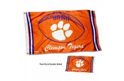 China Clemson Tigers Throwback Double Sided Flag supplier