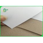 230gsm 450gsm Duplex Carton Shiny White Facade C1S Grey Back