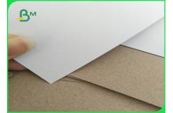 China 230gsm 450gsm Duplex Carton Shiny White Facade C1S Grey Back supplier