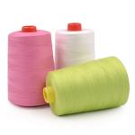 40s/2 Black White Red Multi Colored 100% Polyester Sewing Thread 3000Y 5000Y 10000 Yards for sale