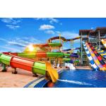 Aqua Park Water Amusement Fiberglass Swim Equip Pool Large Fiberglass Slides Attraction for sale