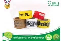 China Custom BOPP Acrylic Glue Printed Packing Tape For Box Sealing 10-2000m supplier
