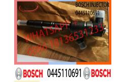 China 100% New Common Rail Injector Diesel Fuel Injector 0445110690 0445110691 supplier