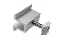 China Lead Acid Battery Solar Mid Clamp Panel Fixing 1.4KN/M2 Aluminum supplier