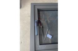 China Customized Vinyl Aluminum Awning Window Outward Triple Glazing supplier