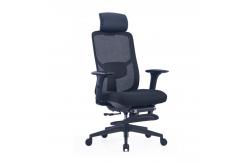 China Office Table And Chair Set Black Mesh Comfortable Luxury Office Chair supplier