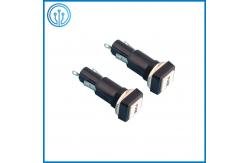 China Nylon Cap Phenolic Frame 6.35x30mm Micro Fuse Holder R3-21A Nut Mounted supplier