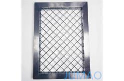 China Exterior Diamond Steel Wire Mesh Room Divider Architectural Partitions supplier