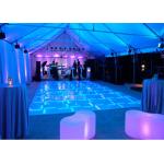 Full color Disco Night Club Mat Light Up Dance Floor P4.81 LED panels for Wedding Party for sale