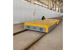 China Explosion Proof Heavy Duty Rail Electric Transfer Trolley With Roller supplier