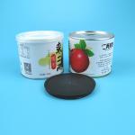 Non Spill Paper Cans Packaging Tube Cardboard Container for sale