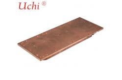 China CNC Machine Copper Foam Heat Sink Cold Plate Liquid Cooling supplier