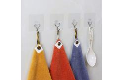 China 70x70 Adhesive Bathroom Hooks Wall Hook Hanger Sticker supplier