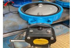 China Ductile Iron Wafer Butterfly Valve for Water and Gas Pipelines supplier