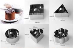 China RK Bakeware China Foodservice NSF Square Shaped Mousse Ring Pasty Ring supplier
