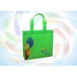 Printed Foldable Recyclable PP Non Woven Bag / Shopping Bags with Handle