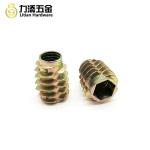 OEM Hex Drive Threaded Inserts , M4 Wood Furniture Screw Inserts for sale