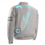 Grey 7.2V Air Conditioned Apparel 6700mAh Ac Motorcycle Jacket for sale