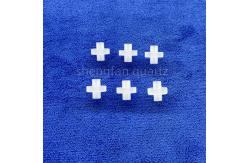 China High Temp Opaque Perforated Quartz Parts Thickness 100mm supplier