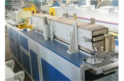 China Window / Door Profile Double Screw Extruder Machine WPC Composite Profile Making Machine supplier