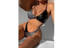 China Halter Underwire/Wirefree Swimming Suits Bikini With Removable Padding Sexy Lady Comfortable supplier