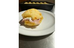 China Easy Operate Automatic Encrusting Machine 1.5kw For Brazilian Cheese Bread supplier