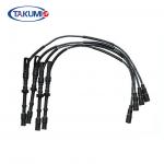 100% Inspection Spark Plug Cables , CHERY High Tension Spark Plug Wire PBT Material for sale