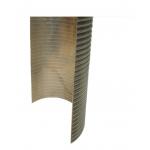Solid Filtration SS304 600mm Length Sieve Bend Screen , Wedge Wire Mesh