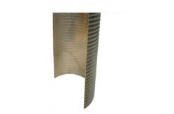 China Solid Filtration SS304 600mm Length Sieve Bend Screen , Wedge Wire Mesh supplier