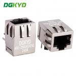 KRJ-256WDENL RJ45 Ethernet Plug Connector Single Port RJ45 100Mbps Integrated Filter Without Light Strip Shielding for sale