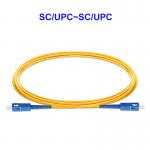 Simplex Single Mode Fiber Cable SC UPC SC UPC For Data Center for sale