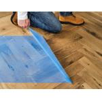 36 Inch X 600 Feet Easy Mask Floor Protection Film Blue Hard Surface Protector for sale