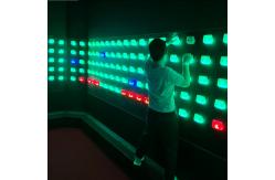 China Climbing Led Hold Activate Game Climb Interactive Climbing Hold Light Activate Game supplier