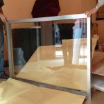 Superior Reflection Control Radiation Protection Glass High Transmittance For X-Ray Protection for sale