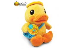 China Cute Plush Yellow Duck Cotton Material For Baby 29cm 23cm 90cm Height supplier