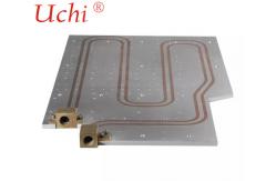 China Copper Tube Liquid Cold Plate Copper tube liquid cold plate with epoxy bonding process supplier