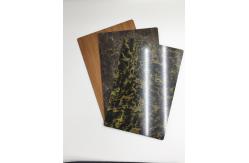 China Polyester Fireproof Aluminum Composite Panel 0.3mm For Partition supplier